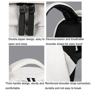 Waterproof Laptop Backpack | Large Capacity | Wear-Resistant | 13-15.4 Inches | Black