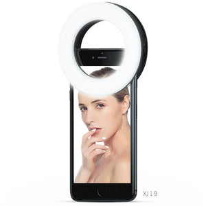 Selfie Ring Light for Mobile Phones | Beauty Enhancer | White