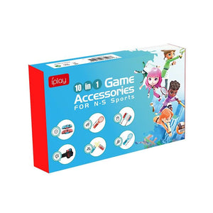 Versatile Grip and Strap Set for Nintendo Switch | 10-in-1