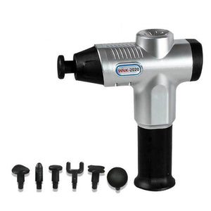 Portable Electric Massager for Muscle Relaxation and Fitness | Silver