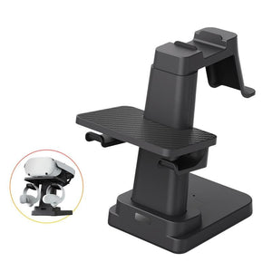 Universal VR Headset Handle Bracket | Compatible with Pico4 | Meta Quest Rift S | HTC | Black