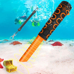 High Sensitivity Underwater Metal Detector | IP68 Waterproof & Convenient | Orange