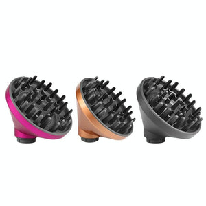 Gold Diffuser Attachment for Dyson Airwrap | Replacement Nozzle | Gray