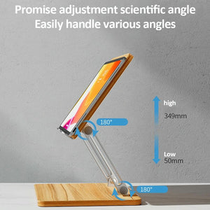 Adjustable Wooden Laptop Stand | Darkwood