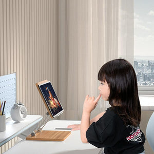 Adjustable Wooden Laptop Stand | Darkwood