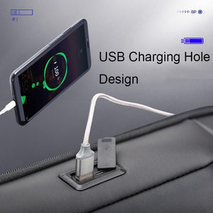 Waterproof Laptop Backpack with USB Port | Large Capacity | Lightweight | Black