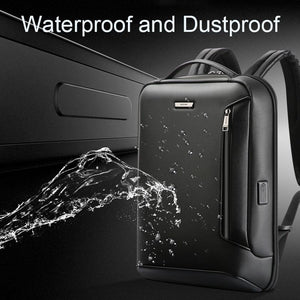 Waterproof Laptop Backpack with USB Port | Large Capacity | Lightweight | Black