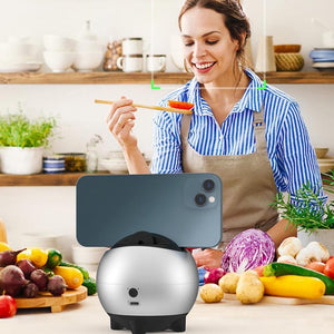 Smart Follow Shot Gimbal for Live Streaming | Rechargeable | White