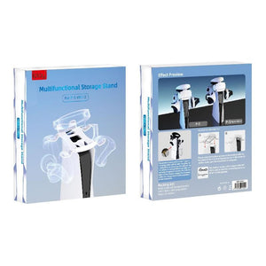 PS5 / PSVR2 Headphone Storage Bracket | Charging Cable | Indicator Light | White