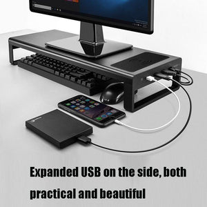 Vaydeer Laptop Screen Stand | Multifunctional USB Wireless Display Rack