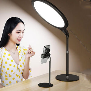 26cm Live Broadcast Beauty Light Bracket | With Cooling Bracket | Medium Version | Black