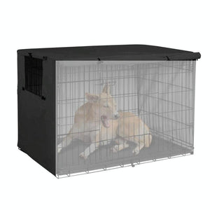 Outdoor Pet Cage Cover | Waterproof & Dustproof | 109x74x76cm | Grey