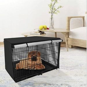 Outdoor Pet Cage Cover | Waterproof & Dustproof | 109x74x76cm | Grey