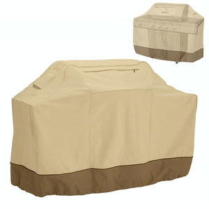 Waterproof BBQ Cover with Sundry Bag | 183x66x130cm | Beige
