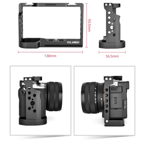 Sony Alpha 7C Video Camera Cage Stabilizer | Black