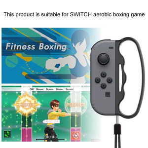 Boxing Joy-Con Grip with Strap for Nintendo Switch | Black