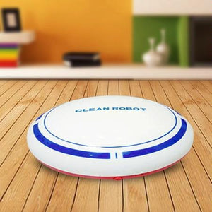 Intelligent 2-in-1 Rechargeable Floor Sweeping Robot Vacuum | White