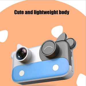 Mini Cartoon Digital Camera for Kids | WiFi | Blue