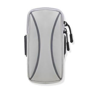 Waterproof Running Arm Bag | For Mobile Phones | Pouch for Outdoor Activities | Grey