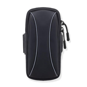 Waterproof Running Arm Bag | For Mobile Phones | Pouch for Outdoor Activities | Grey
