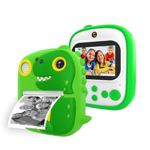 Instant Printing Camera with 2.4" HD Screen & 32GB TF Card | Green