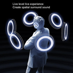 Noise-Cancelling Bluetooth Earphones | Wireless | Black | Music + Calls