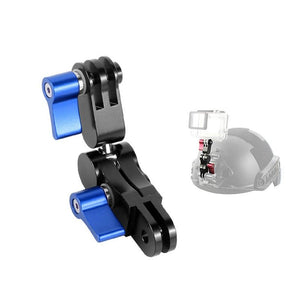 360° Rotating Mount Adapter | For GoPro Hero11 | Aluminium Alloy | Blue