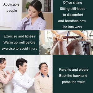 Intelligent 6 - Speed Fascia Massager with 4 Heads | Green