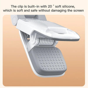 USB Charging LED Beauty Fill Light for Mobile Phone Live Camera | White