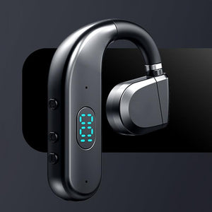 Wireless Bluetooth Headphone | Digital Display | Black | Midnight Blue