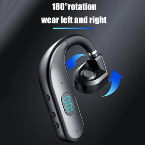 Wireless Bluetooth Headphone | Digital Display | Black | Midnight Blue