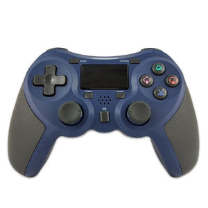 Wireless Bluetooth Game Controller for PS4 | Rubberized | Blue
