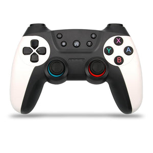 Wireless Bluetooth Game Controller | For Switch Pro | PC | Android | With Vibration Wake-Up | Elegant Silver