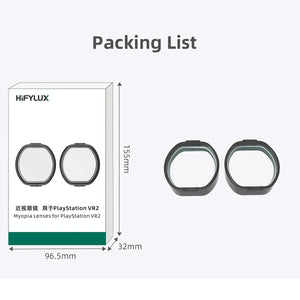 VR2 Hifylux Myopia Glasses for PlayStation | Enhance Your Gaming Experience | -1.5D