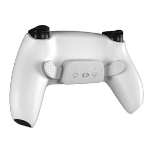 Customizable Dual Back Clip for PS5 | White DIY Kit