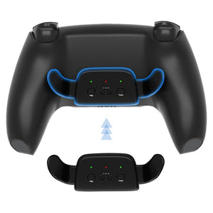 Customizable Dual Back Clip for PS5 | White DIY Kit