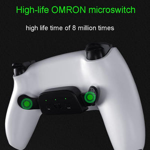 Customizable Dual Back Clip for PS5 | White DIY Kit