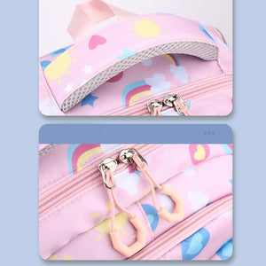 Kids Backpack Set with Lunch Bag & Pencil Case | 3 in 1 | Black