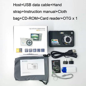 Compact Digital Camera for Daily Photos & Videos | Ideal for Students | Silver