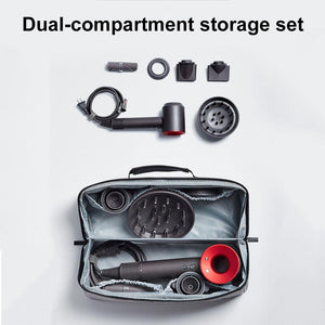 Waterproof Hair Dryer Storage Bag | Large Capacity | Black