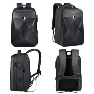 Waterproof Laptop Backpack with USB Port | 17 Inch Capacity | Password Lock