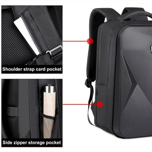 Waterproof Laptop Backpack with USB Port | 17 Inch Capacity | Password Lock