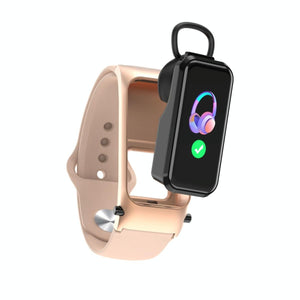 Bluetooth Smart Bracelet | HD Screen | Rose Gold