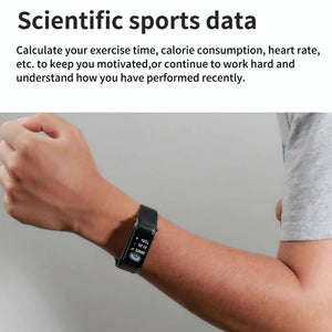 Bluetooth Smart Bracelet | HD Screen | Rose Gold