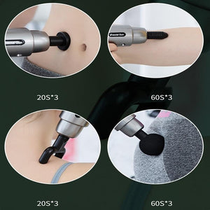 Portable Electric Muscle Massager | Mini Size | Dark Night Black