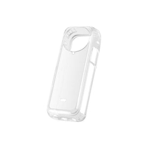 Clear Soft TPU Protective Case | For Insta360 X4 | 1.5mm Thickness | Clear Black | With Hand Strap