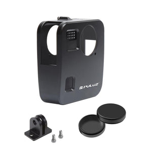 Aluminum Alloy Protective Cage for GoPro Fusion with Mount & Lens Caps