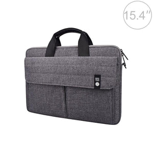 15.4 Inch Laptop Handheld Briefcase Storage Bag | No Shoulder Strap | Grey