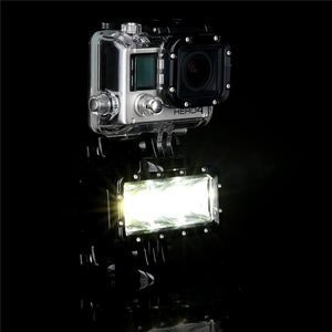 Waterproof Action Camera Light for GoPro Hero12 | 30M | 300Lm