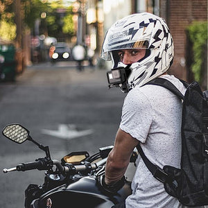 Universal Action Camera Helmet Mount | Compatible with GoPro, Insta360, DJI, and More